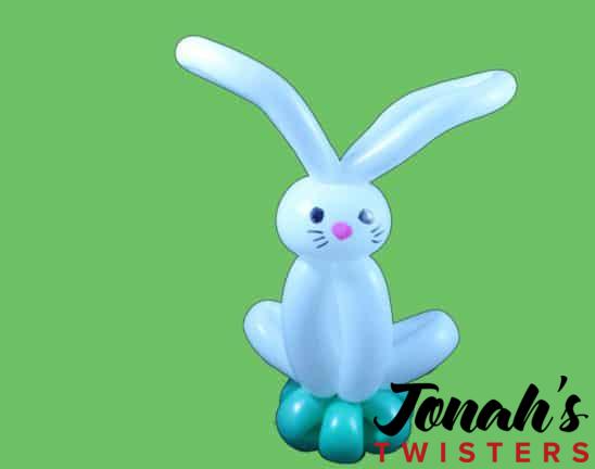 Bunny balloon sculpture