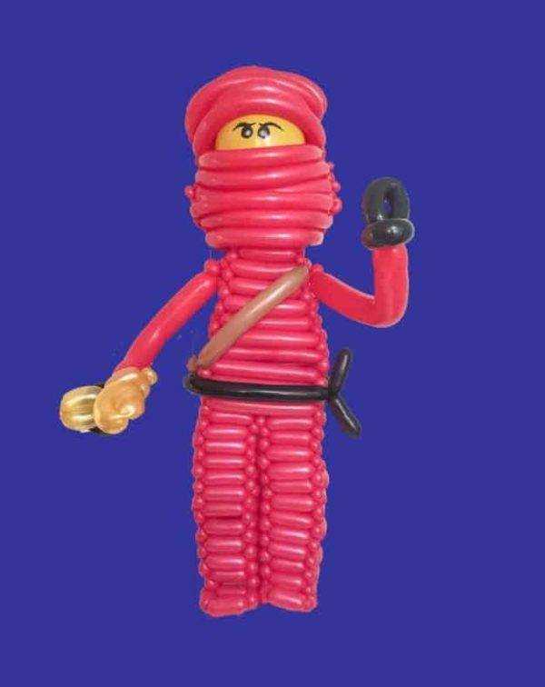 Lego balloon sculpture