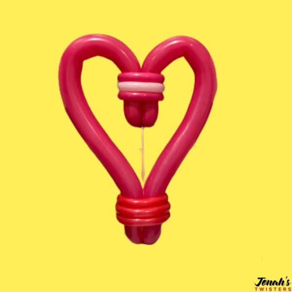 A large heart sculpture