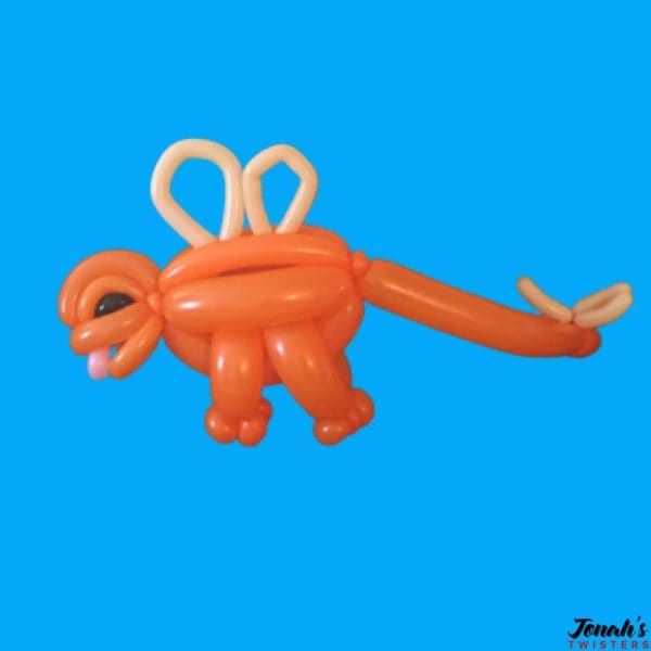 Stegasourous balloon sculpture
